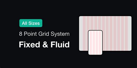 8 Point Layout Grid System Fixed & Fluid | Figma Community