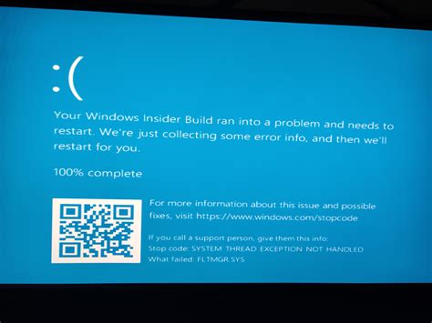 First BSOD on Windows 11 : r/windowsinsiders