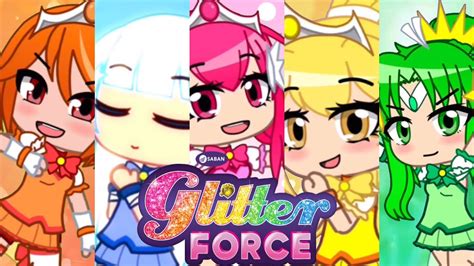 Glitter Force Transformation | Gacha Club | Re-remake - YouTube