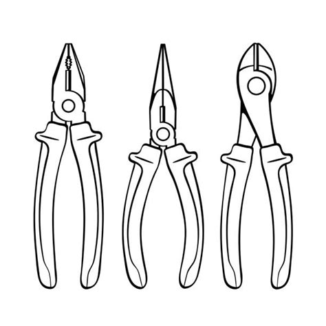 Needle Nose Pliers Illustrations, Royalty-Free Vector Graphics & Clip Art - iStock