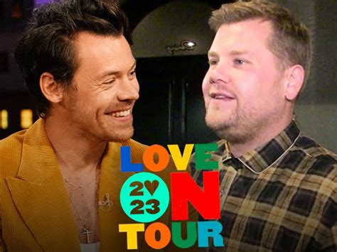 James Corden Crashes Harry Styles' Last 'Love on Tour' Show in Italy