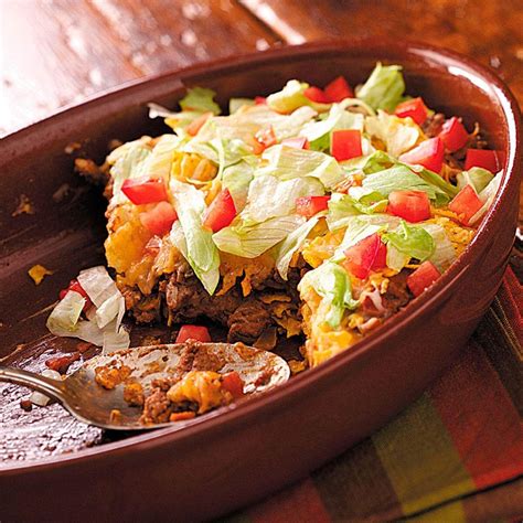 Easy Taco Casserole Recipe | Taste of Home