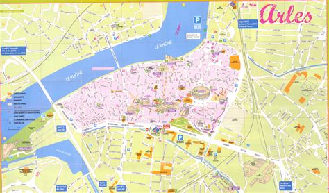 Arles Map - Arles fr • mappery