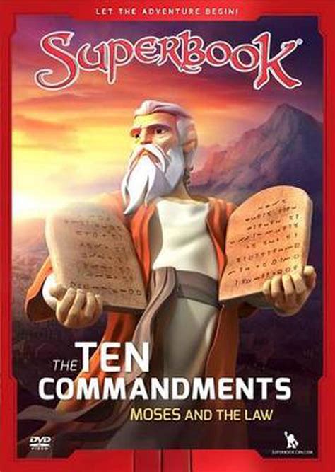 Superbook the Ten Commandments: Moses and the Law by Cbn (English) Hardcover Boo 9781943541041 ...