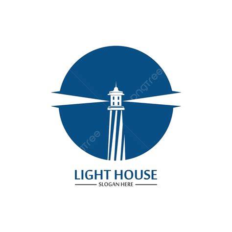 Lighthouse Logo Icon Vector Template Marine Illustration Symbol Vector, Marine, Illustration ...