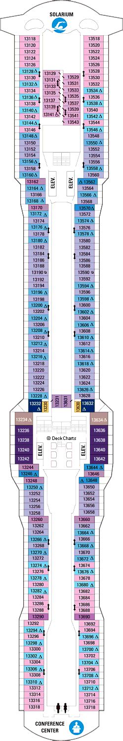 Royal Caribbean Ovation of the Seas Deck Plans: Ship Layout, Staterooms ...