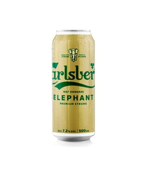 Carlsberg Elephant 500 ml Can – Wine Palace Goa