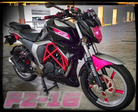 Yamaha FZ16. Decal work., Motorbikes, Motorbike Accessories on Carousell