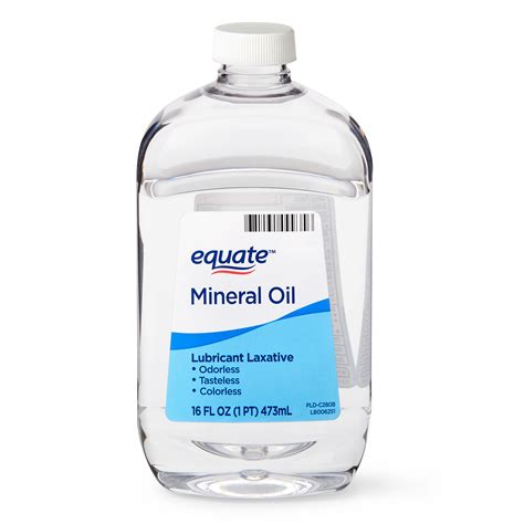 Equate Mineral Oil Lubricant Laxative Liquid for Constipation, 16 fl oz ...