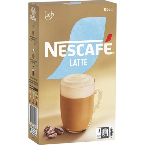 Nescafe Latte Coffee Sachets 10 Pack | Woolworths