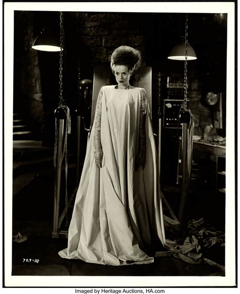 Elsa Lanchester in The Bride of Frankenstein (Universal, 1935). | Lot ...