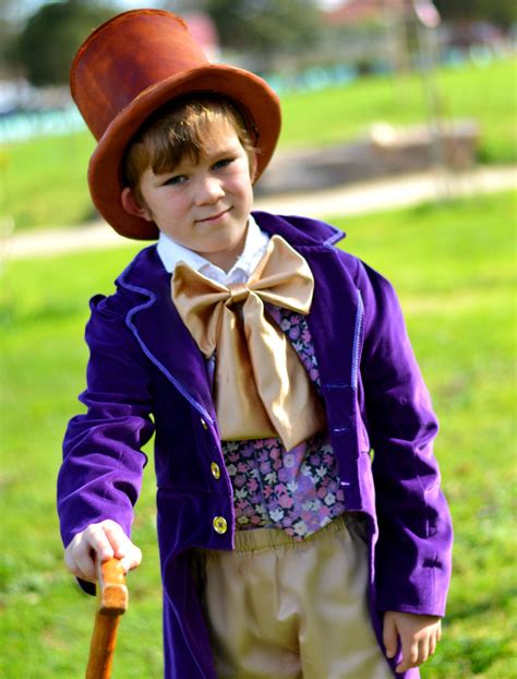 Willy Wonka Costume - Charlie and the Chocolate Factory costume - The Design the Stitch and the ...