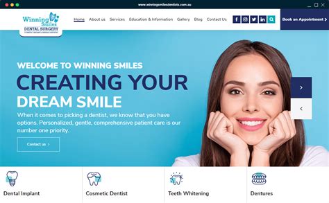 Winning Smile Dentists | Web99 | Website Design | Digital Marketing Agency