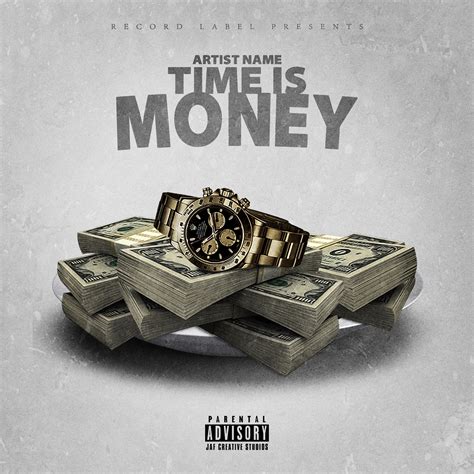 Time is Money Single Cover Template - Streetz Myestro Beats