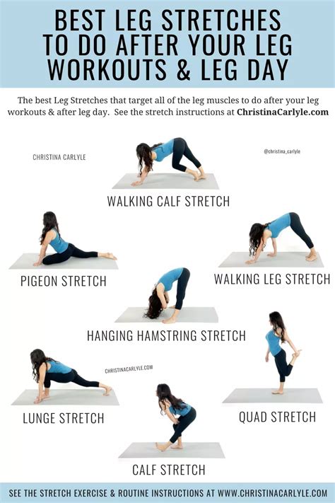 13 best leg stretches to do post workout and after leg day – Artofit