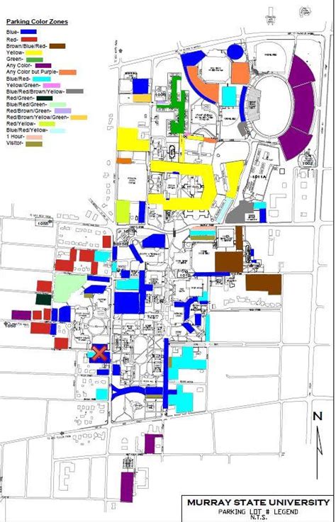 Murray State Campus Map - Map Of Amarillo Texas