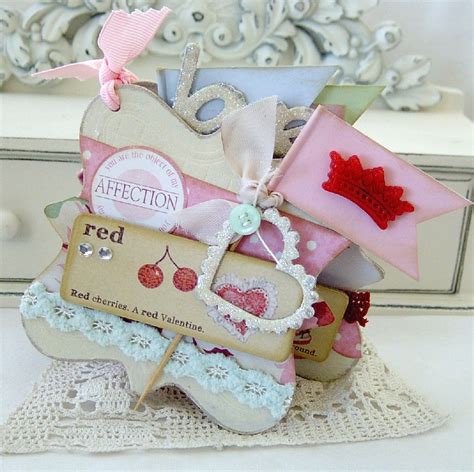 sugar pie honey bunch... | Mini scrapbook albums, Mini albums, Shabby ...