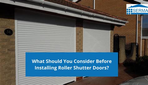 Roller Shutter Door Installation Tips | Sermac Garage Doors