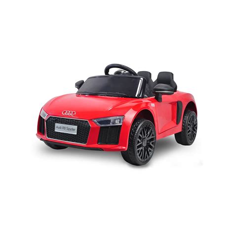 R8 Spyder Audi Licensed Kids Electric Ride On Car Remote Control by Kahuna - Red - Bunnings ...