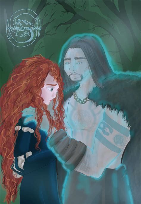 Merida and Mordu by avrien-huggin on DeviantArt