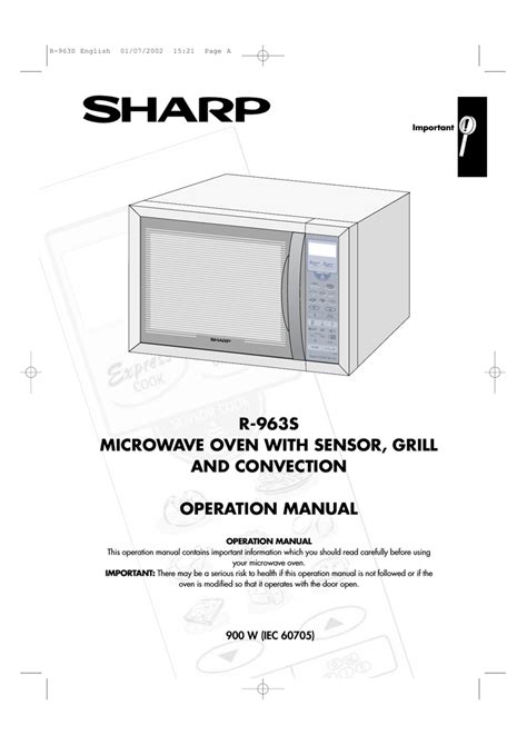 ⚡🚘 Sharp Carousel Microwave Convection Manual ⭐ - 0201 daniellewalkerphotography