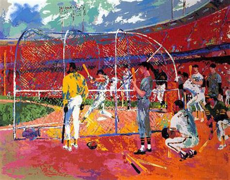 Leroy Neiman "Bay Area Baseball" - Weller Galleries