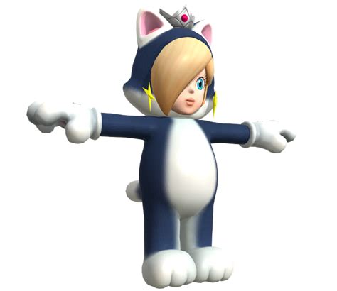 Wii U - Super Mario 3D World - Rosalina (Cat Suit) - The Models Resource