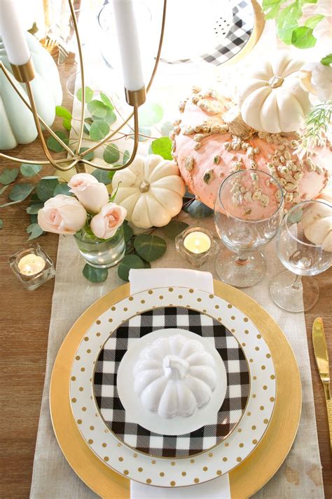 Home and Fabulous: GLAMOROUS THANKSGIVING DINNER TABLE