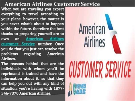 1877-546-7370 American Airlines Customer Service