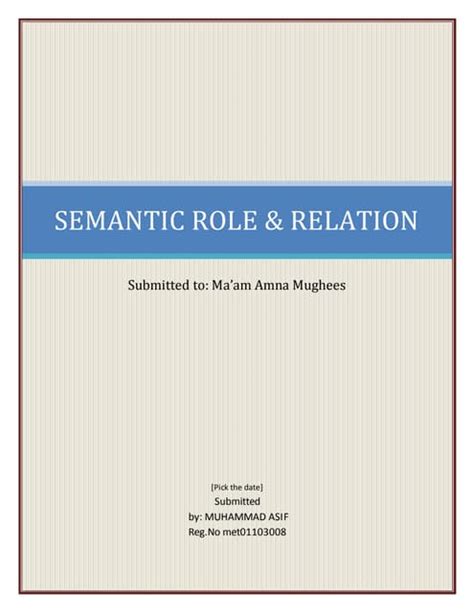 Semantic analysis | PDF