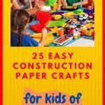 25 Easy Construction Paper Crafts for Kids of All Ages