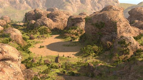 Environment terrain blender 3D model - TurboSquid 1421793