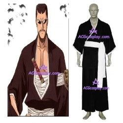 Bleach 7th Division Lieutenant Iba Tetsuzaemon Cosplay Costume