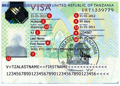 Online VISA Application (e-VISA) | Tanzania Embassy in Berlin, Germany