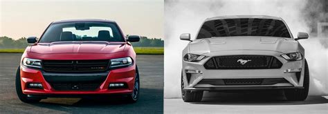 2019 Dodge Charger vs 2019 Ford Mustang Baltimore MD