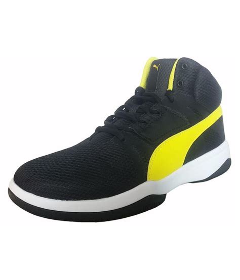 Buy Puma Men Black Lace-up Casual Shoes Online @ ₹5999 from ShopClues