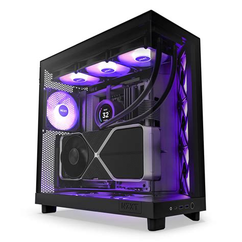 NZXT H6 Flow RGB PC Case Review review - Chic mid-tower case with two chambers and five corners ...