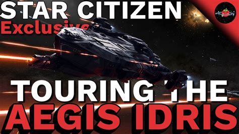 Star Citizen Ships | Exclusive Aegis Idris Interior Tour - YouTube