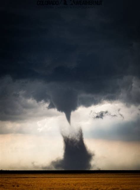 PHOTO Tornado That Hit Stratton Colorado Was A Dusty Cone Tornado