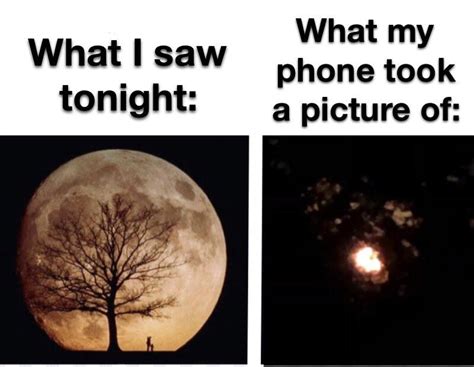 Taking photos of the moon is hard | iPhone | Know Your Meme