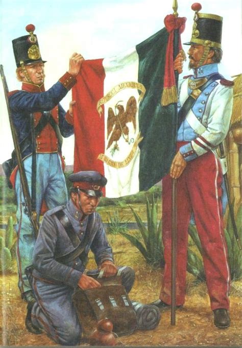 MEXICAN WAR UNIFORMS - Mexican 11th Infantry