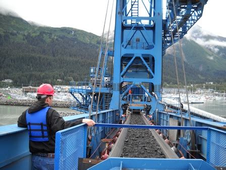 Ship Loader Conveyor Upgrade Positions Port of Seward For Growth In Coal Handling