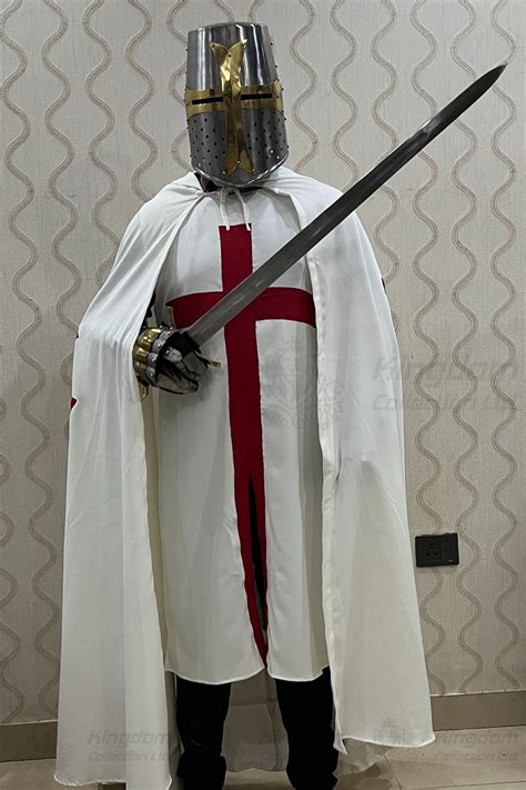 Medieval Templar Knight Costume Christmas Costume Templar Crusader ...