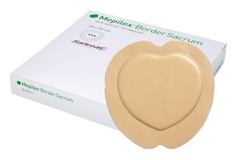 Amazon.com: Mepilex Border Sacrum - 7.2" x 7.2" - Box of 5: Industrial & Scientific