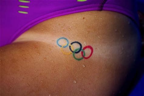 I really want the Olympic rings as a tattoo. I better start getting good at a sport... | Olympic ...