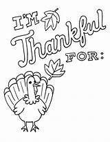 I Am Thankful Coloring Page Sketch sketch template