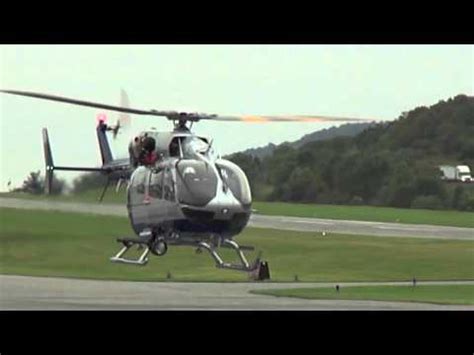 Huey & VA State Police Helicopter @ Mtn Empire Airport - YouTube