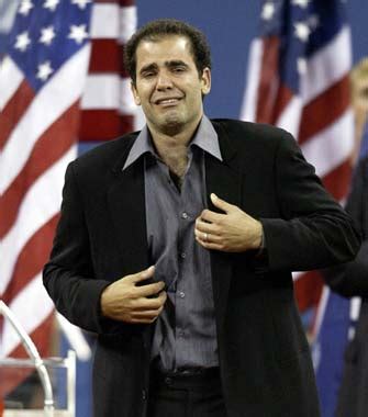 PETE SAMPRAS' TEARFUL FAREWELL TO TENNIS | HELLO!