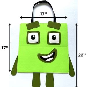 Numberblocks Costume, Halloween Costume, Birthday Costume, Characters 1 ...