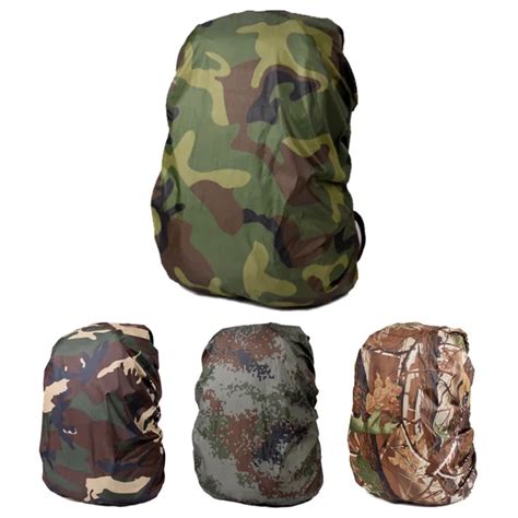 1PCS Waterproof Dust Rain Cover Travel Hiking Backpack Camping Rucksack Cover camouflage pattern ...